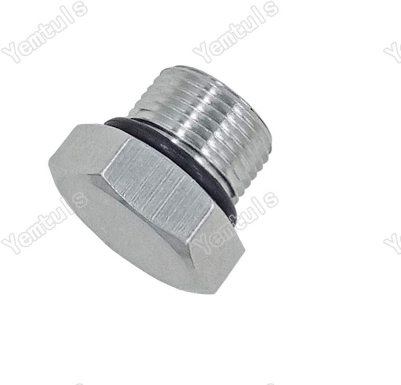 Yemtuls Male M20-1.5 Plug Design for Plug the Hole When You Uninstall Oil Level Sensor Fit with All GM LS Series Engines 1997-2014, Pack of 2 - Image 3